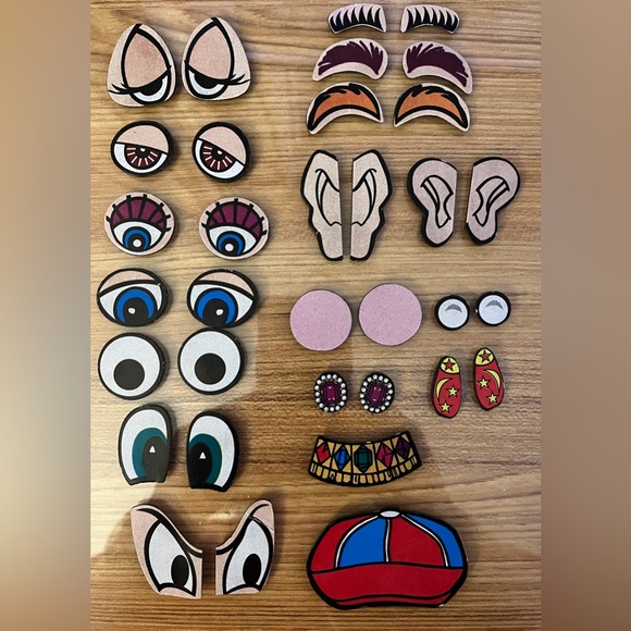 Magnetic Fun Silly Faces Collector’s Edition Tin Set 1 **RARE** - Picture 5 of 6